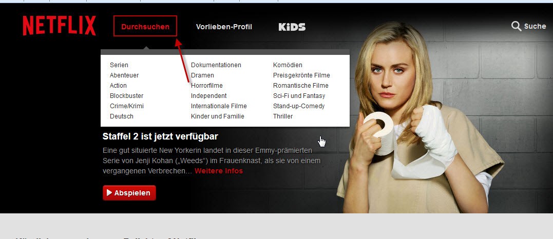 Netflix: Alle Serien und Filme anzeigen - Softonic