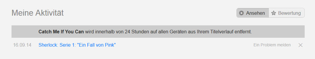 Netflix Filme Aus Liste Entfernen