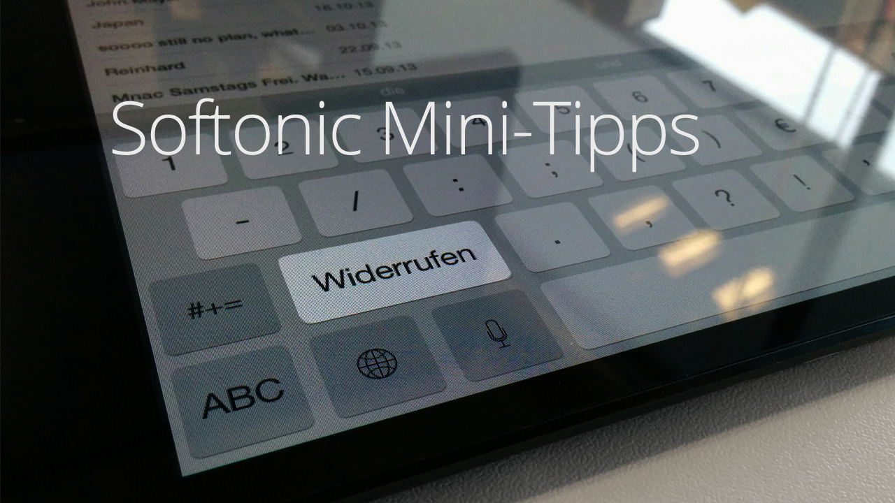 Widerrufen und wiederhole…