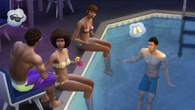 Die Sims 4: Spaß im Nass – Swimming Pools als kostenlose Spielerweiterung