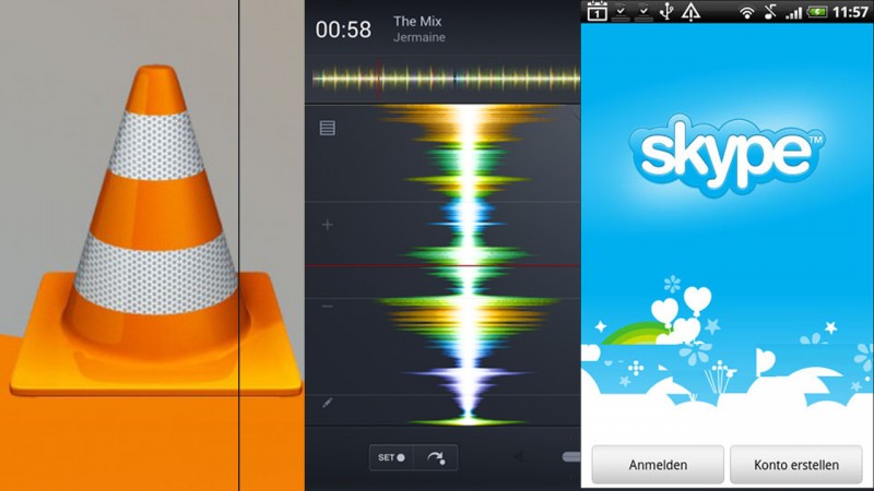 VLC wird erwachsen, Auflegen auf dem Android, Skype: Die Android-Apps der Woche