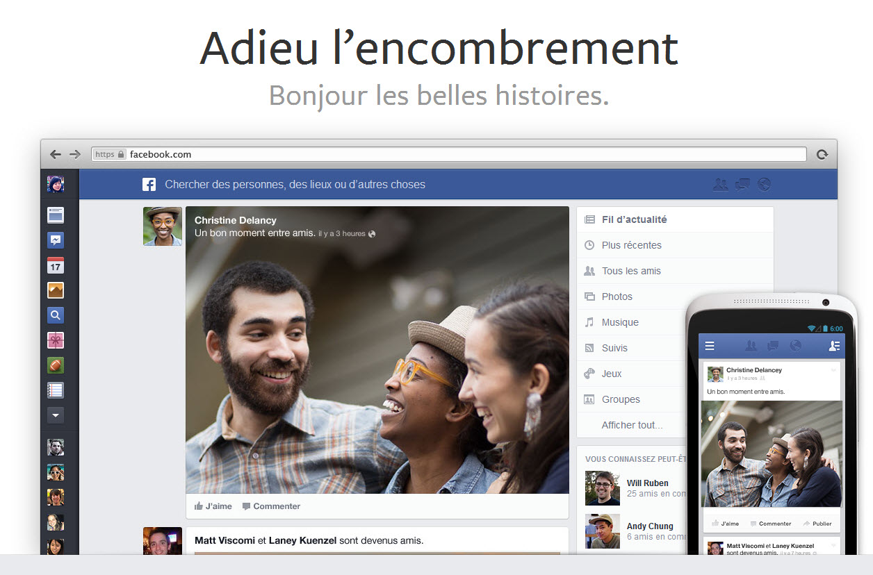 Comment avoir le nouveau Fil d’actualité Facebook? - Softonic