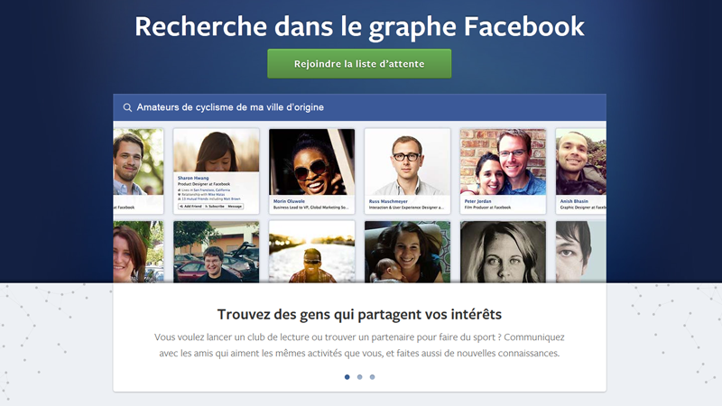 Facebook Graph Search en France: 25 recherches à essayer absolument!