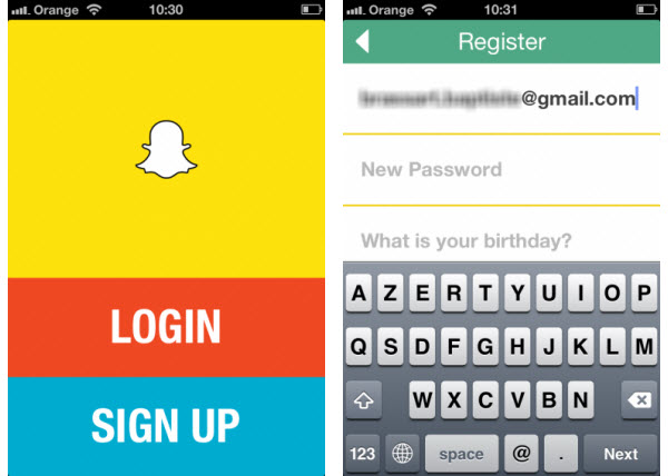 Comment Trouver Le Mot De Passe Snapchat D'un Ami Snapchat : comment envoyer une photo ou une vidéo - Softonic