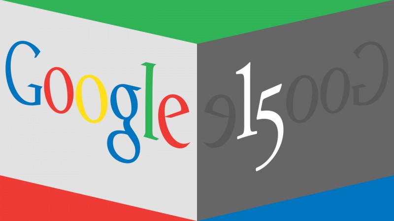 Le géant du web Google fête ses 15 ans