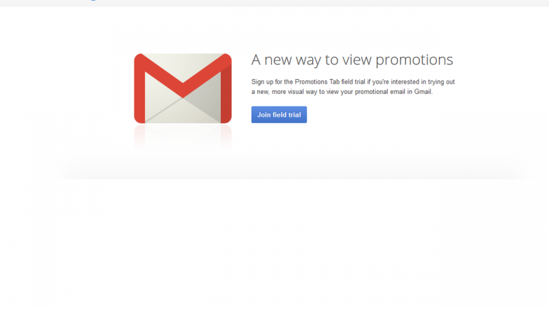 Gmail teste un nouveau design pour l’onglet Promotions