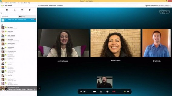 Les appels vidéo de groupe de Skype sont enfin gratuits