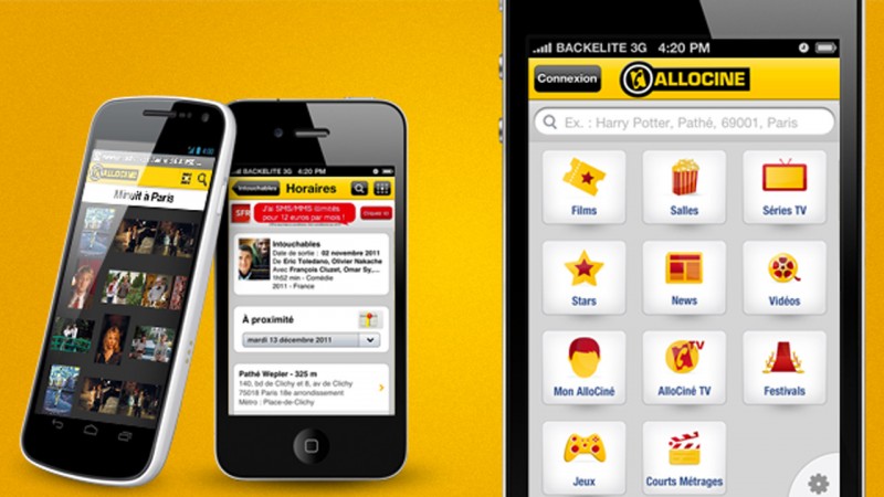 La nouvelle application AlloCiné est disponible