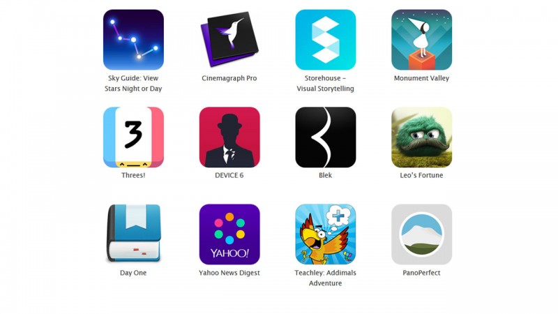 Les meilleures applications iPhone 2014 selon les Apple Design Awards