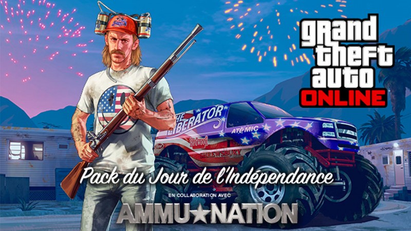 GTA 5 Online: le pack “Independence Day Special” disponible au téléchargement