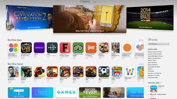 iTunes App Store