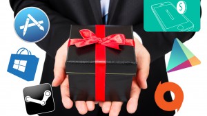 Idées cadeaux de Noël: comment offrir une appli ou un jeu?