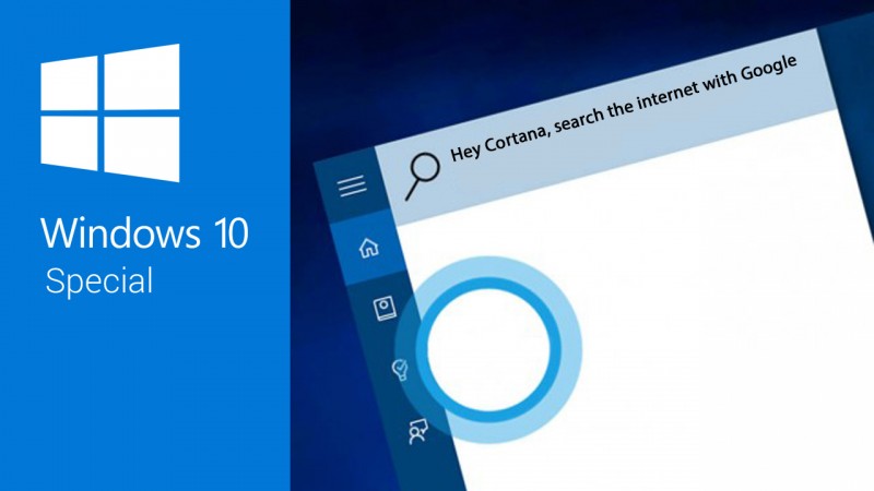 Windows 10: Obliger Cortana à utiliser Google plutôt que Bing