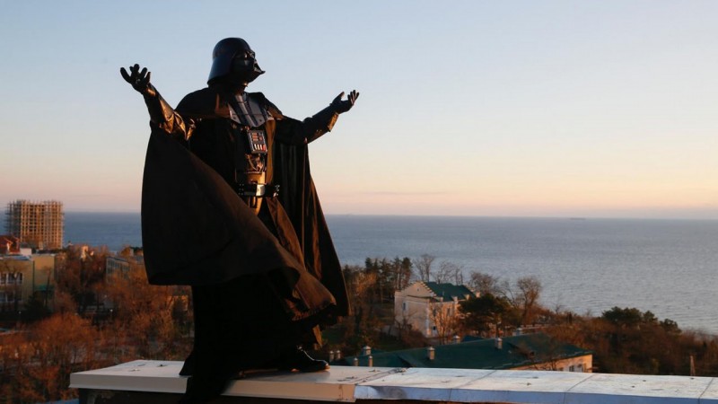 Le vrai Darth Vader habite en Ukraine: portrait d’un homme pas vraiment comme les autres