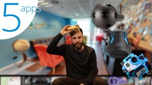 Réalité virtuelle: 5 applis pour réaliser des photos et vidéos à 360º