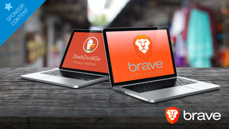 Utilisez Brave avec DuckDuckGo pour une navigation totalement confidentielle.